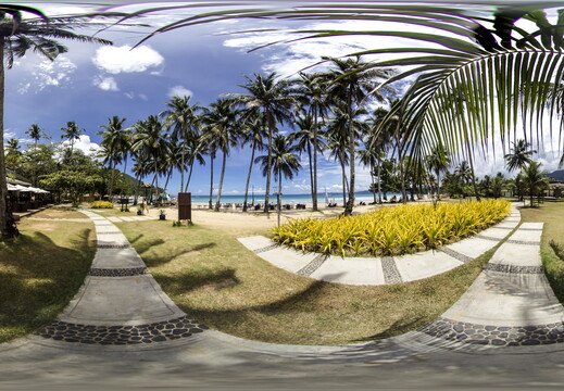 sabang beach in palawan