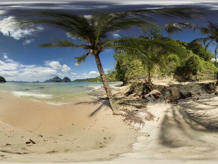 Marimegmeg Beach near el nido