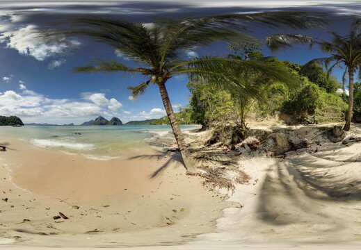 Marimegmeg Beach near el nido