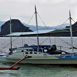 palawan double outriggers