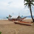 Bancas on the beach