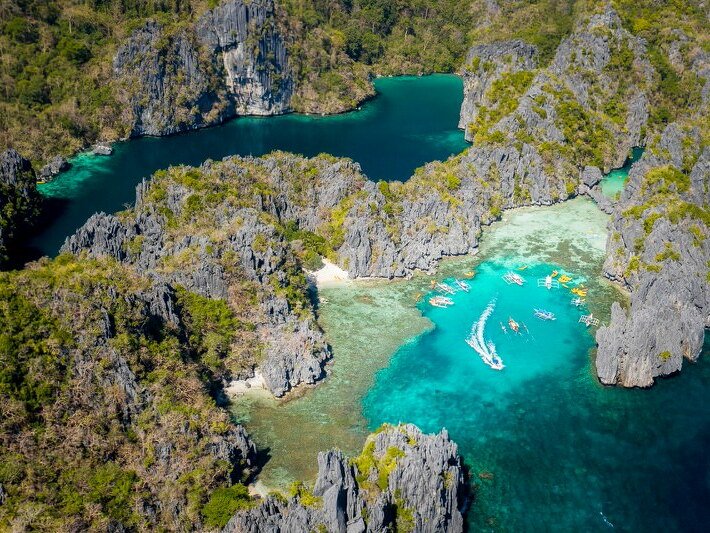 stunning lagoon