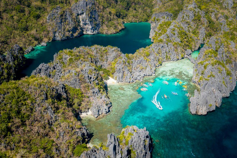 stunning lagoon
