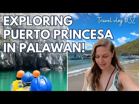 Thumbnail sa YouTube ng video ni Luisa Tona tungkol sa Puerto Princesa at Ilog sa Ilalim ng Lupa.